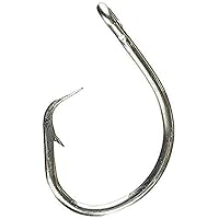 Mustad Classic 2 Extra Strong in Line Point Duratin Circle Fishing Hook | Strong for Heavy Tuna | Fewer Deep Hooks For Catch and Release, 14/0