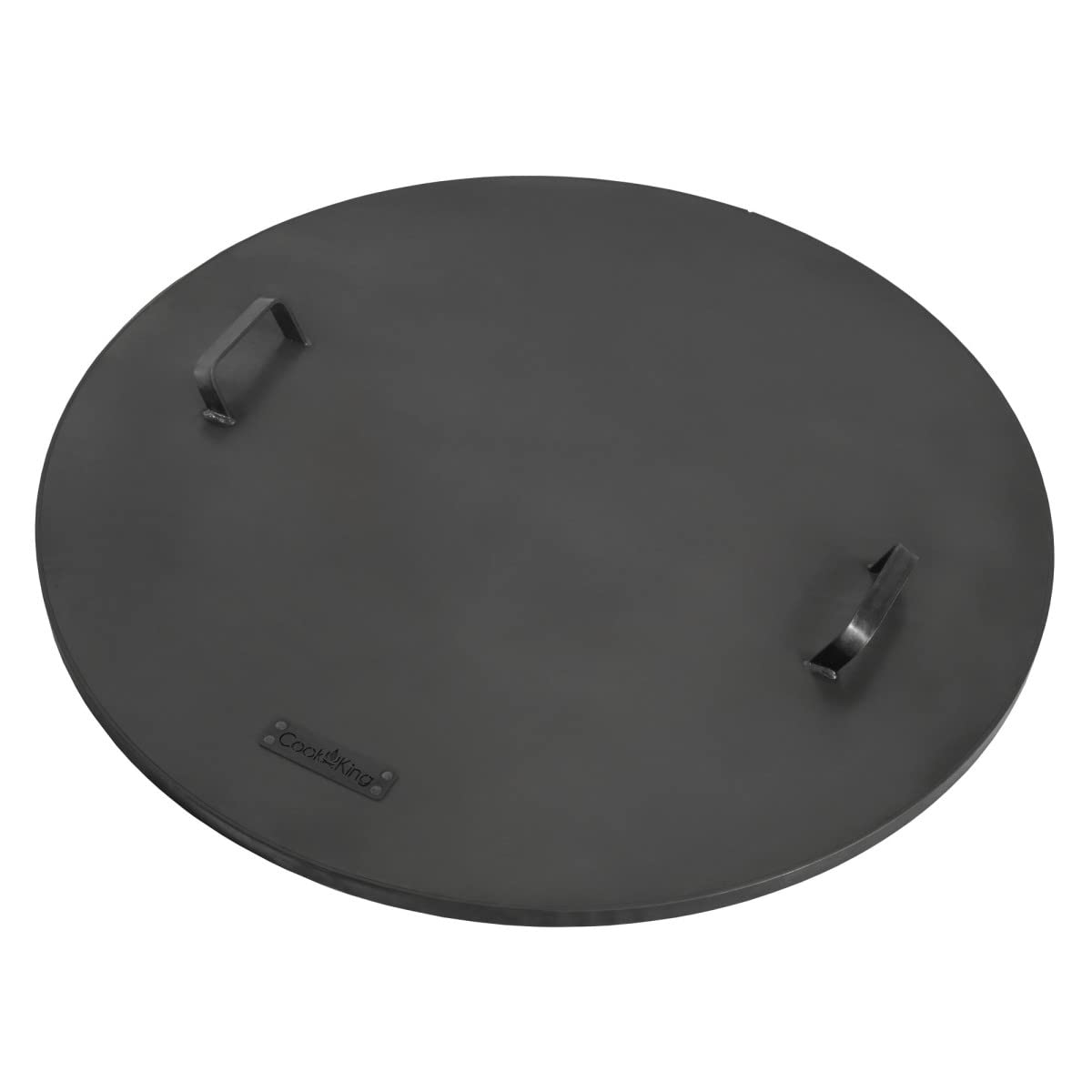 Cook King Round Fire Bowl Lid with Rim