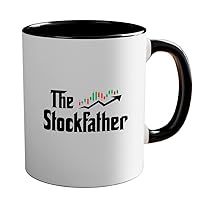 Stock Trader Two Tone Green Coffee Mug 11oz - Stock Trading Mentor Like You - Funny Stock Market Financial Markets Strategy Purchase Miner Analyst