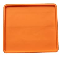 3 Pcs Silicone Dehydrator Sheets with Edge for Trays, Non-Stick Silicone Tray Liner for Excalibur Dehydrator for Fruits Meat Vegetables Herbs (11.8'' x 10.6'')