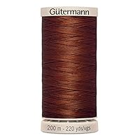 Gutermann Hand Quilting Waxed Sewing Thread 200m 1833 - each