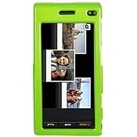 Amzer Polished Snap-On Crystal Hard Case for Samsung Memoir T929 - Neon Green