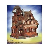 Lemax - Caddington - Stained Glass Maker #15550