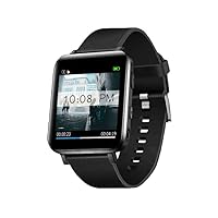 SAMVIX Smart TIME KABASO MP3 Watch with Bluetooth,Touchscreen & Recorder (Black)
