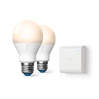 A19 Smart LED Bulb, White (Starter Kit: 2-pack)