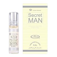 Al Rehab Secret Man Concentrated Perfume, 0.2 Ounce (Unisex)
