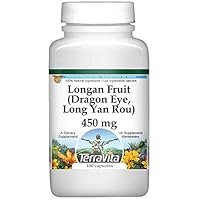 Longan Fruit (Dragon Eye, Long Yan Rou) - 450 mg (100 Capsules, ZIN: 521849)