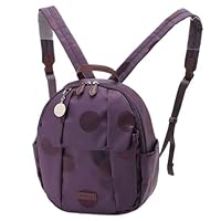 Isaac Y710399 Women's Dot Jacquard Mini Rucksack, Purple (70)