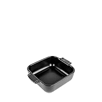 Peugeot Appolia Petite Square Baking Dish 18 cm-7in, Satin Black