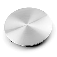 1PC 7.5” Silver Brushed Car Truck Hub Center Caps Cover for 1992-2002 Chevy GMC 2WD Models with 15inch 5 Lug Aluminum Wheel 15650043