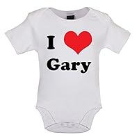 I Love Gary - Organic Babygrow/Body suit