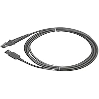 Datalogic Scanning 90A052065 Cable, USB, Type A, Enhanced Straight, Power Off Terminal, 2 m Size