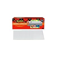Scotch TL902VP Thermal Laminator, 1 Laminating Machine, White, Laminate Photos, Holiday Decor and Gift Tags, For Holiday, Office and School Supplies, 9 in.