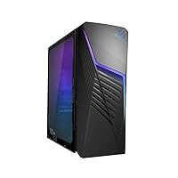 ASUS ROG G13CH (2023) Gaming Desktop PC, Intel Core i5-13400F, NVIDIA GeForce RTX 3050, 512GB NVMe PCIe SSD, 8GB DDR4 RAM, Windows 11, G13CH-DB503,Black