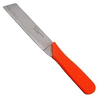 Zenport K123 Food Processing Knife, Seed Potato, 3.75-Inch Stainless Steel Blade, Orange