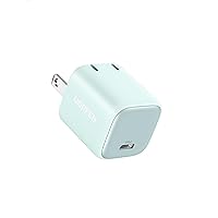 UGREEN 30W USB C Charger, Nexode Foldable GaN PPS Compact Fast Wall Charger Block, USB-C Power Adapter Compatible with Galaxy S23 Ultra, iPhone 15 Pro, Google Pixel 7, MacBook Air, iPad Pro (Green)