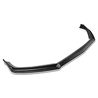 DNA MOTORING 2-PU-441 Front Bumper Lip STP-Style Compatible with 15-18 VW Jetta,Matte Black