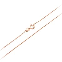 ROSE GOLD ROLO CHAIN - Gold Purity:: 10K, Length:: 16