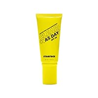 Starface Clear As Day SPF 46, Invisible Sunscreen Gel for Acne-Prone Skin, Lightweight and Non-Comedogenic, Water Resistant 80 Minutes, 1.69 oz