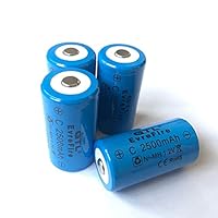 Rechargeable Batteries Ni-Mh C-Type No. 2 Rechargeable Battery 1.2V2500 Mah Flashlight Battery Toy