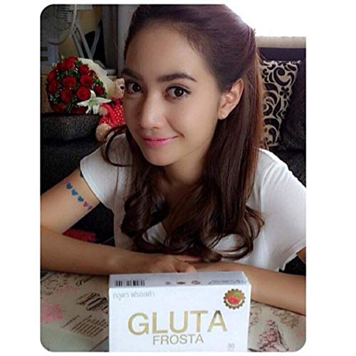 3 Boxes.Gluta Frosta “3x Triple Gluta Booster” (1 Box. x 30 Capsules.) For white skin, reduce wrinkles, acne, freckles, dark spots and tighten the skin