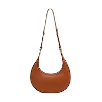 Women's Carly Saddle Bag Shoulder Bags for Women Cute Hobo Tote Handbag Clutch Purse with Zipper Closure