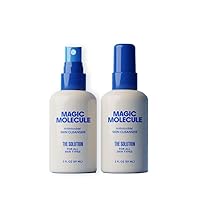 Magic Molecule The Solution hypochlorous Acid Helps heal Over 50 Common Skin ailments: Sunburns, Eczema, cuts, scrapes, zits, Itchy rashes, Nail Fungus,2-Pack.