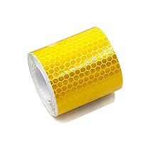 2Pack 4.7CM*3Meters Reflective Safety Warning Conspicuity Tape Film Sticker 