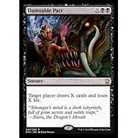 Magic The Gathering - Damnable Pact (093/264) - Dragons of Tarkir - Foil