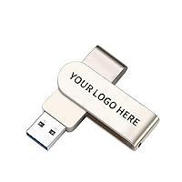 Custom Personalized 64GB Flash Drive 20Pack, Bilious USB Thumb Drive 2.0 Portable Keychain Design USB Stick, Metal Style Memory Stick U Disk, Waterproof Jump Pen Drive for Storage and Backup