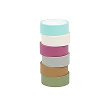 Colorations Natural Tones Colored Craft Tape - 6 Colors, 12 Rolls