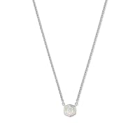 Kendra Scott Davie Pendant Necklace in Sterling Silver, Fine Jewelry for Women