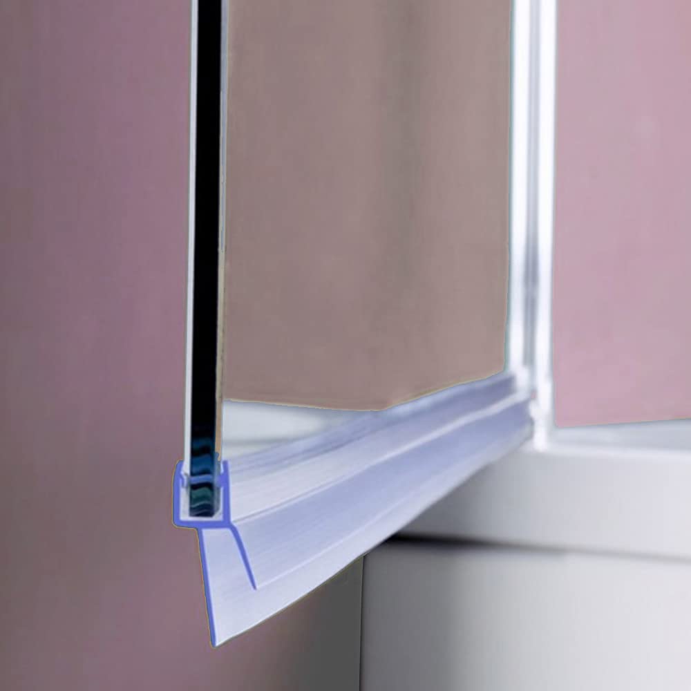 Frameless Corner Swing Single Hinged Glass Shower Door Ravello Series with Matte Black Finish 28