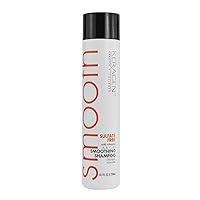 KERAGEN - Smoothing Shampoo with Keratin and Collagen for All Hair Types, Sulfate Free - Moisturizes, Strengthens, Protects Color and Repair - Panthenol, Vitamins, and Jojoba Oil