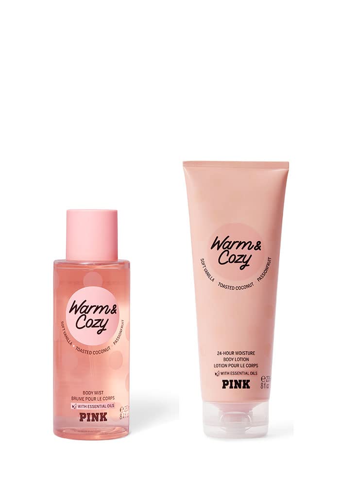 Victoria's Secret Pink Warm & Cozy Mist & Lotion Set