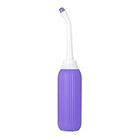 500ml Multipurpose Portable Bidet Sprayer,Postpartum Peri Bottle,for Hygiene Cleaning Soothing Postpa for Postpartum Essentials, Feminine Care (Purple), Postpartum Peri Bottle,500ml Multipurpose