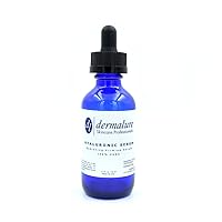 Hyaluronic Acid Serum 100% Pure: High Molecular Weight: 1.83 Million: 1.5% HA Concentrate, High Viscosity: Calming & Firming Moisturizer For All Skin Types: Paraben and Fragrance-Free (2oz. 60ml)