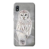 R1566 Snowy Owl White Owl Case Cover for Samsung Galaxy A10e