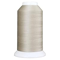 Smooth Polyester Sewing Thread for Serger, Bobbin Thread, and Quilting, So Fine #403 Putty, 3,280 Yd. Cone