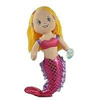 TOYLAND 61cm Mermaid Princess Soft Toy Dressed in Pink - Girls Gifts - Girls Toys [Toy]