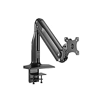 Monoprice Heavy-Duty Single-Monitor Full-Motion Adjustable Gas-Spring Desk Mount for 32-49 Inch Monitors - Workstream Collection