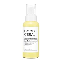 Good Cera Super Ceramide Foaming Wash - Hydrating Face Wash for Dry Skin - Moisturizing Face Wash for Women - Ceramide Moisturizer Cleansing Foam Korean Skin Care (60ml, 5.41 fl oz)