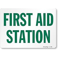 SmartSign “First Aid Station” Label | 10