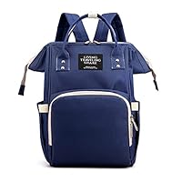 Large Multifunction Waterproof Baby Nappy Travel Backpacks for Mom Durable Maternity Baby Bag Diaper Bag Backpack Mummy (Blue)