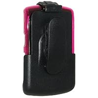 Amzer Luxe Argyle Skin CaseHolster Combo for BlackBerry Storm II 9550 - Hot Pink