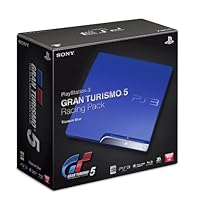 PlayStation 3 GRAN TURISMO 5 Racing Pack 160GB Titanium Blue