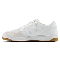 New Balance Men's 480 V1 Sneaker, White/Reflection, 15