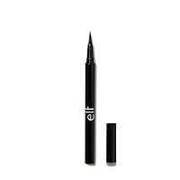 H2O Proof Eyeliner Pen, Felt Tip, Waterproof, Long-Lasting, High-Pigmented Liner For Bold Looks, Vegan & Cruelty-Free, Jet Black. 0.02 Fl Oz