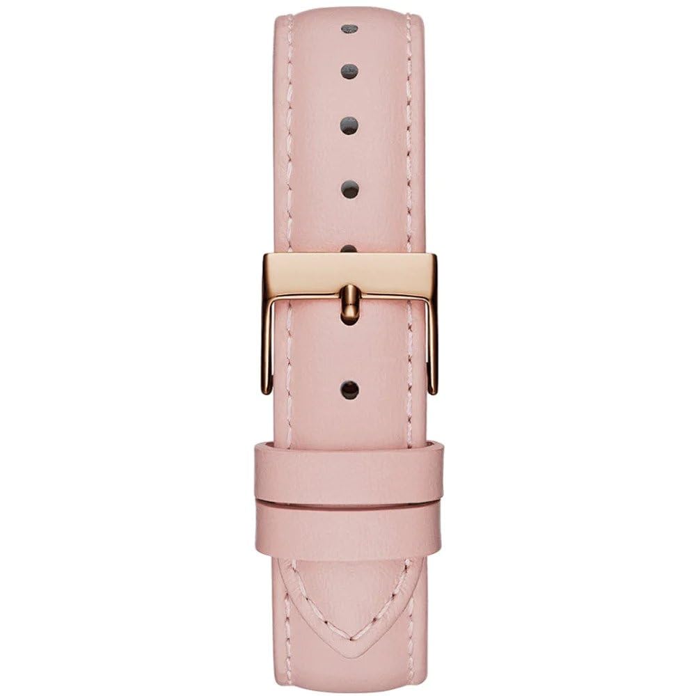 GUESS Women's 36mm Watch - Pink Bracelet Rose Gold Dial Rose Gold Tone Case