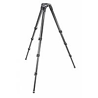 Manfrotto 536 Carbon Fiber 3-Stage Video Tripod with 75/100mm Bowl - Black